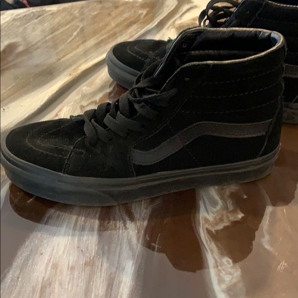 Men’s vans all black suede - Picture 4 of 4